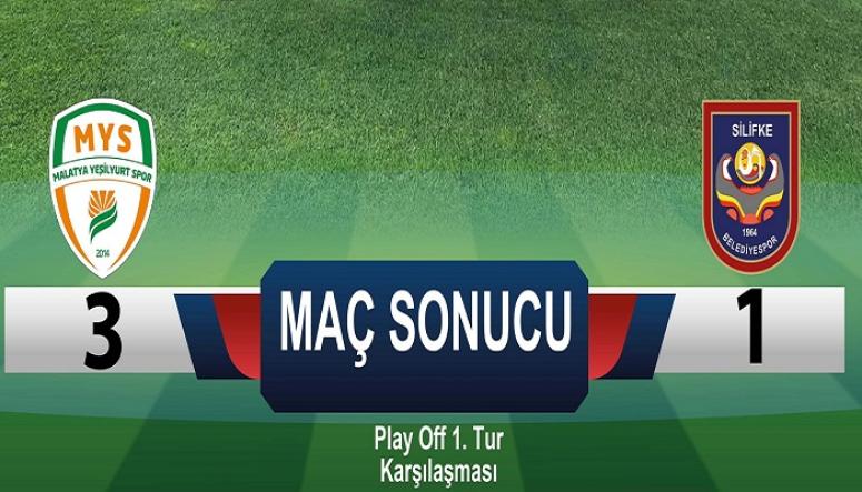 Yeşilyurtspor Play-Off’ta İlk Maçını 3-1 Kazandı